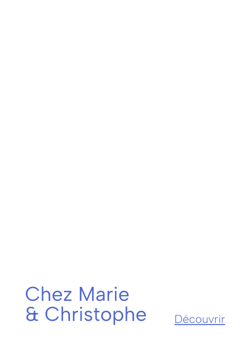Chez Marie et Christophe